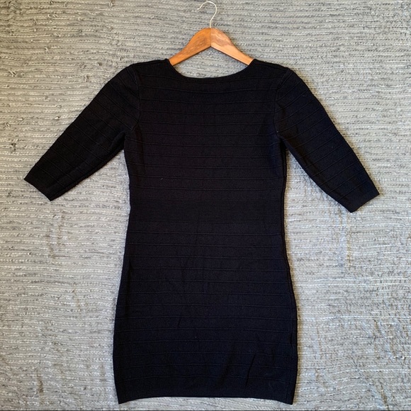 MNG BASICS fitted ribbed 3/4raglan sleeve bodycon - Picture 7 of 15